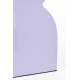 Vase Cones L Zuiver Soliflore Design Finition Lilas Décoration à Poser Originale 9,25x17x27cm