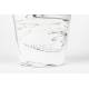 Vase Conic M Zuiver Soliflore Original Résine Finition Noir et Blanc Décoration à Poser Design 17,5x17,5x29,5cm