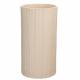 Vase Rander Beige Dutchbone Décoration à Poser en Aluminium Support à Fleurs Forme Ronde 16x16x30cm