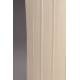 Vase Rander Beige Dutchbone Décoration à Poser en Aluminium Support à Fleurs Forme Ronde 16x16x30cm