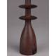 Bougeoir Pernilla L Zuiver Support à Bougie Acacia Candélabre à Poser Finition Couleur Bois 7x7x36cm