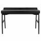 Secrétaire Kaat Zuiver Bureau en Bois Placage Chêne Table de Travail Design Couleur Noire 70x81x120