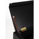 Secrétaire Kaat Zuiver Bureau en Bois Placage Chêne Table de Travail Design Couleur Noire 70x81x120
