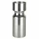 Vase Glory M Zuiver Décoration à Poser en Fonte d’Aluminium Support à Fleurs Finition Chromée 10x10x25cm