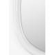 Miroir Looks S Zuiver Glace d’Intérieur Coloris Blanc Décoration Murale en Verre et Manguier 2x49x67cm
