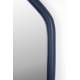 Miroir Looks S Zuiver Glace d’Intérieur Coloris Bleu Foncé Décoration Murale en Verre et Manguier 2x49x67cm