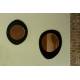 Miroir Aren S Dutchbone Glace Forme Œil Manguier Finition Noire Décoration Murale 5x73x100cm