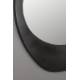 Miroir Aren M Dutchbone Glace Forme Œil Manguier Finition Noire Décoration Murale 5x73x100cm