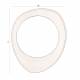 Miroir Aren M Dutchbone Glace Forme Œil Manguier Finition Noire Décoration Murale 5x73x100cm