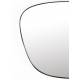 Miroir Lina Woody Glace Intérieur Décoration Murale en Verre et Métal Noir 4x40x60cm