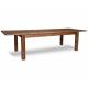 Table de Repas Mavora Athezza Table de Salle à Manger Extensible en Pin Plateau Rectangulaire 8/12 Personnes 76x105x224-304cm