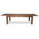 Table de Repas Mavora Athezza Table de Salle à Manger Extensible en Pin Plateau Rectangulaire 8/12 Personnes 76x105x224-304cm