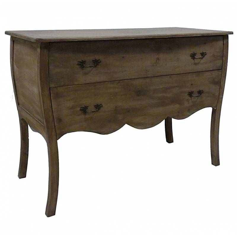 commode 2 tiroirs ancienne
