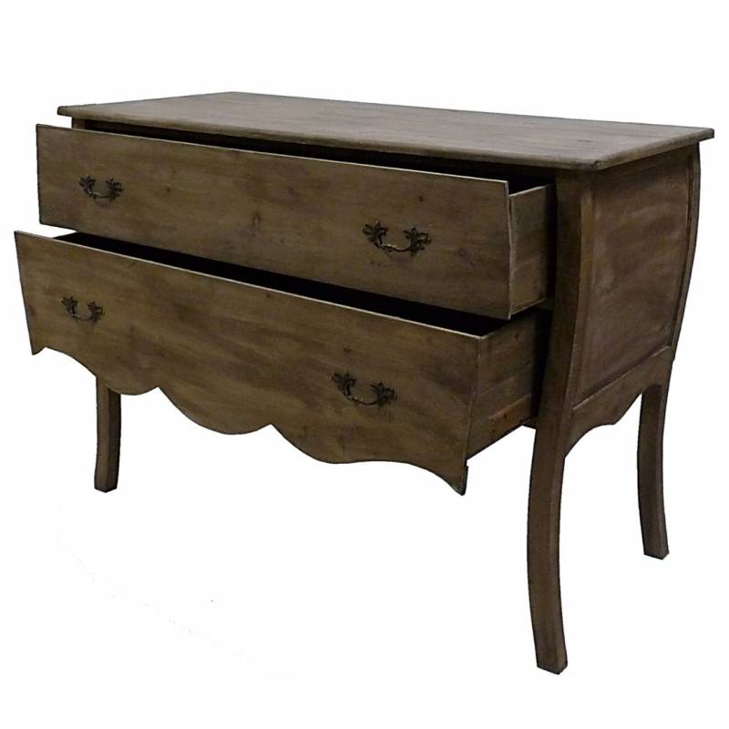 commode 2 tiroirs ancienne