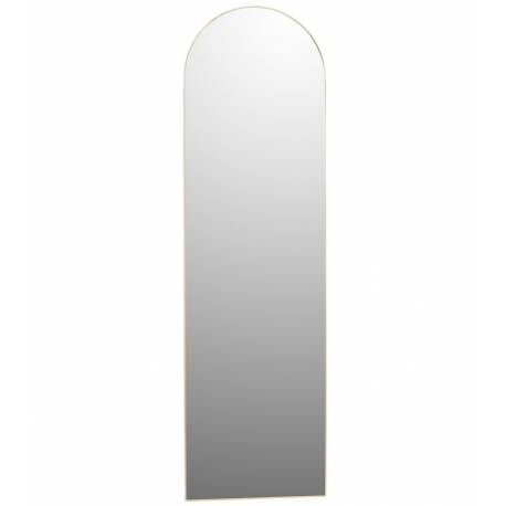 Psyché Jersey Athezza Miroir Portrait Métal Doré Glace Murale de Pied 2x50x170cm