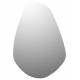 Miroir Pentagone Jersey Athezza Glace Murale Décoration Murale en Verre Design Moderne 1,5x40x55cm