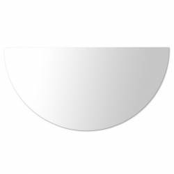 Miroir Forio Athezza Glace Murale Forme Demi Lune Décoration Murale Design 1x60x120cm