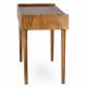 Bureau Kinara Athezza Secretaire en Manguier Couleur Naturelle Console à Niche et Tiroir 50x76x110cm