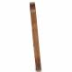 Miroir Ovale Laoul Athezza Miroir en Bois Finition Chataigne Décoration Murale Ovale 6x40x80cm
