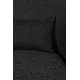 Fauteuil Rodin Bouclé Black Dutchbone Assises de Salon Bois et Tissu Bouclé Siège Ambiance Seventies 72x77,5x82cm