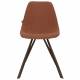 Lot de 2 Chaises Bouclées Franky Dutchbone Vintage Tendance Sièges de Table Terra 46x56x83cm
