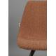 Lot de 2 Chaises Bouclées Franky Dutchbone Vintage Tendance Sièges de Table Terra 46x56x83cm