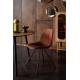 Lot de 2 Chaises Bouclées Franky Dutchbone Vintage Tendance Sièges de Table Terra 46x56x83cm