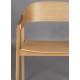 Lot de 2 Chaises Westlake Dutchbone Assises de Table Fauteuils Chêne Finition Naturelle 52x58x76cm