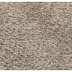 Lot de Deux Assises Bonnet Zuiver Duo de Chaises de Repas Acier et Tissu Teddy Beige Assises 45x53x84cm