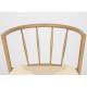 Lot de Deux Chaises Che Woody Duo de Fauteuils de Table en Manguier Assise Bois Naturel 46x52x70cm