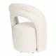 Fauteuil Seina Swivel Dutchbone Assise de Salon En Tissu Beige Siège Design Pivotant 62,5x66x82cm