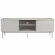 Buffet Cayo Woody Meuble de Rangement Métal et Bahut Vaisselier Design Esprit Scandinave 40x55x155cm