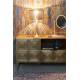 Lampe de Table Barun Dutchbone Eclairage d'Appoint Luminaire d'Ambiance en Fonte d'Aluminium Laiton 28x51x51cm