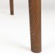 Table à Manger Twist Zuiver Table de Repas Extensible Ronde avec Rallonge Bois Couleur Noyer 76x120x160cm