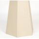 Table Ronde Pilar Console Zuiver Bois Beige 76x100x100cm