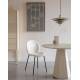 Table Ronde Pilar Console Zuiver Bois Beige 76x100x100cm