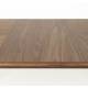 Table Twist Zuiver Table à Manger Ovale Extensible Table de Repas avec Rallonge Bois Couleur Noyer 76x90x240cm
