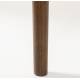 Table Twist Zuiver Table à Manger Ovale Extensible Table de Repas avec Rallonge Bois Couleur Noyer 76x90x240cm