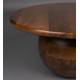 Table Basse Oblivian Dutchbone Table de Salon Ronde en Manguier Guéridon Sellette d'Appoint 35x70x70cm