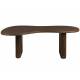 Table de Salon Tilon Dutchbone Table Basse en Manguier Guéridon Forme Asymétrique 40x60x110cm