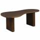 Table de Salon Tilon Dutchbone Table Basse en Manguier Guéridon Forme Asymétrique 40x60x110cm