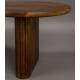 Table de Salon Tilon Dutchbone Table Basse en Manguier Guéridon Forme Asymétrique 40x60x110cm