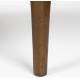 Duo de Tables Basses Isla Zuiver Tables Basses Gigognes en Hévéa et Placage Noyer Consoles Triangulaires 36x60x110cm
