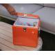 Glacière Portable Be Cute Zuiver Orange en Polypropylène Format Compact Pique-Nique 25x32x32,5cm