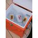 Glacière Portable Be Cute Zuiver Orange en Polypropylène Format Compact Pique-Nique 25x32x32,5cm