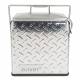 Glacière Portable Be Heavy Zuiver Crème en Acier Inoxydable Format Compact Pique-Nique 24x32x35,5cm