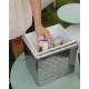 Glacière Portable Be Heavy Zuiver Crème en Acier Inoxydable Format Compact Pique-Nique 24x32x35,5cm