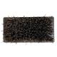 Brosse Pour Gratte-pied Support Rectangulaires Avec Poils en Coco et Caoutchouc Frottoir à Pieds 4,7x10x19,8cm