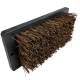 Brosse Pour Gratte-pied Support Rectangulaires Avec Poils en Coco et Caoutchouc Frottoir à Pieds 4,7x10x19,8cm