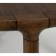 Table de Repas Storm Zuiver Table de Salle à Manger Ronde Bois Couleur Noyer Design 75x128x128cm